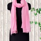 Cashmere Wool Stole Prism Pink Color