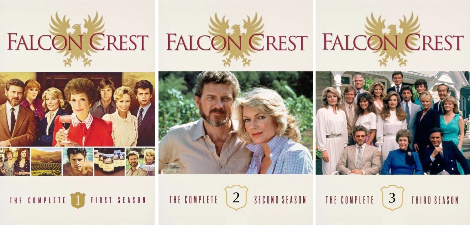 Falcon Crest (1981) - Studio Print DVD - The Complete Series - Seasons 1,2, and 3 Value Pack