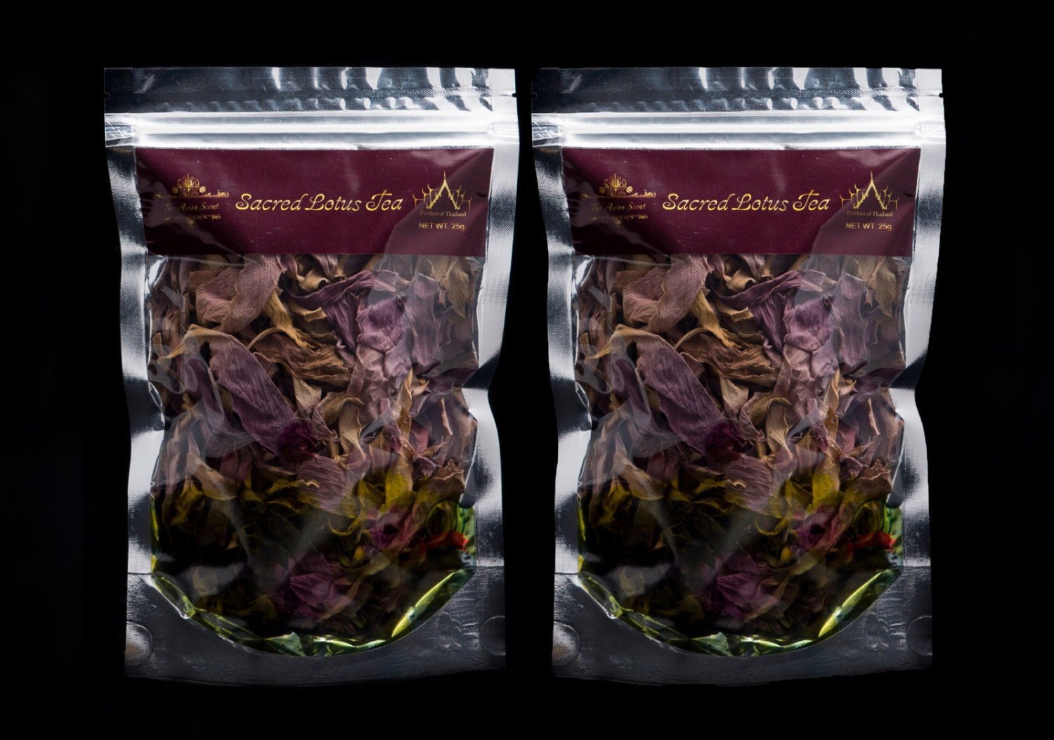 Sacred Lotus flower Tea all Natural 25g. Double Pack!