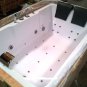 Two Person Jetted Massage Hydrotherapy Bathtub Tub, with Bluetooth & Inline Water Heater (RIGHT)