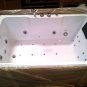 Two Person Jetted Massage Hydrotherapy Bathtub Tub, with Bluetooth & Inline Water Heater (RIGHT)