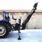 3 Point Hitch PTO BH6600 Hydraulic Tractor Backhoe Attachment Excavator with 15" Bucket, Category 1