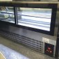 59" Curved Glass Bakery Countertop Refrigerator Display Case, LED Lights & Adjustable Shelf - S550A