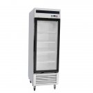 27" 1 Door Stainless Steel Refrigerator Display Case, 22 Cubic Feet - MCF-8705