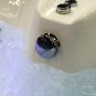 2 Person Luxury Massage Hydrotherapy Corner Bathtub Tub, with Bluetooth, Remote, Inline Water Heater