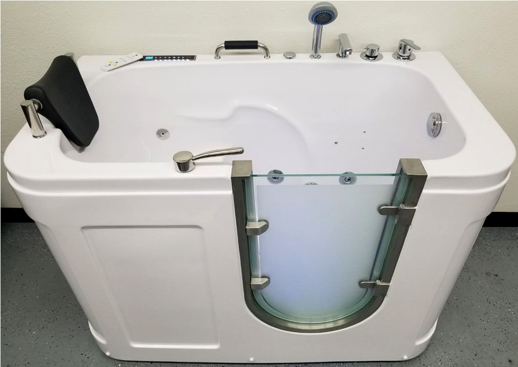 1 Person Walk In Hydrotherapy Jetted Tub Bathtub With Inline Water   5c6ef07060766 416815b 