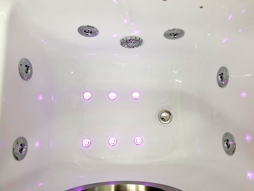 1 Person WalkIn Hydrotherapy Jetted Tub Bathtub, with Inline Water