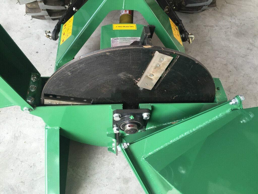 BX62S Wood Chipper Tractor Attachment, 3 Point PTO Leaf Mulcher ...