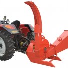 BX62S Wood Chipper Tractor Attachment, 3 Point PTO Leaf Mulcher Shredder - GREEN