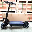 Electric Dual Motor Off Road High Speed Kick Scooter Bike, 5000W 60V 30AH Samsung Lithium Battery