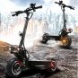 Electric Dual Motor Off Road High Speed Kick Scooter Bike, 3200W 60V 25AH Samsung Lithium Battery