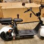 Electric Double Seat Fat Tire Scooter Motorcycle CityCoco Bike eBike Moped, 2000W 60V 40AH