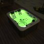 3 Person Outdoor Hydrotherapy Hot Tub Bath Bathtub Whirlpool SPA with 51 Jets and 23 Color LED's