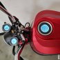 3000W 60V 30AH Electric Wide Tire Scooter Chopper Harley Design Motorcycle Bike Oxblood Red