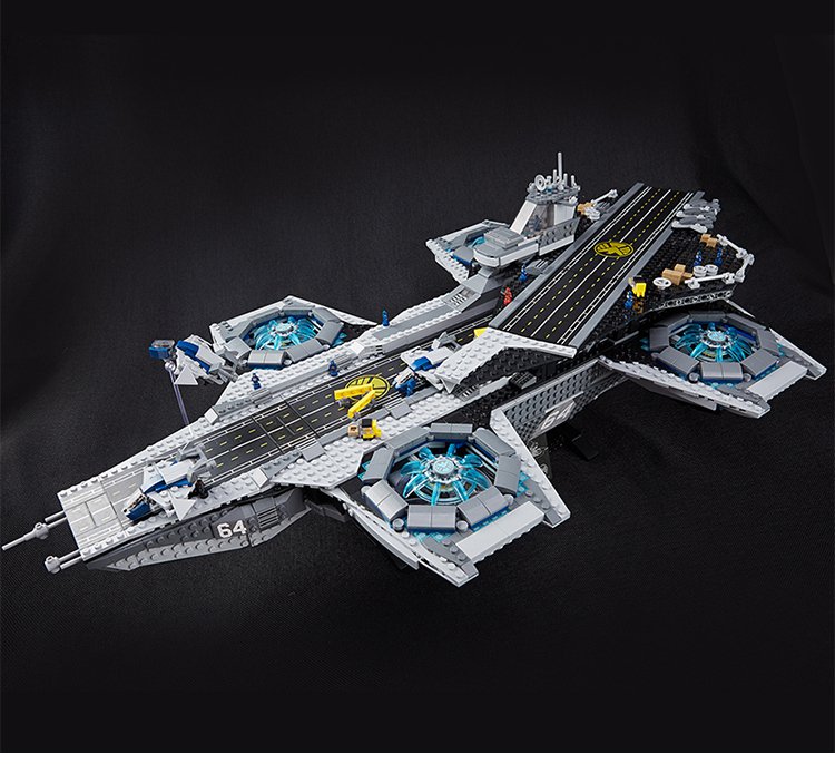 The Shield Helicarrier Compatible 76042 Lp 07043