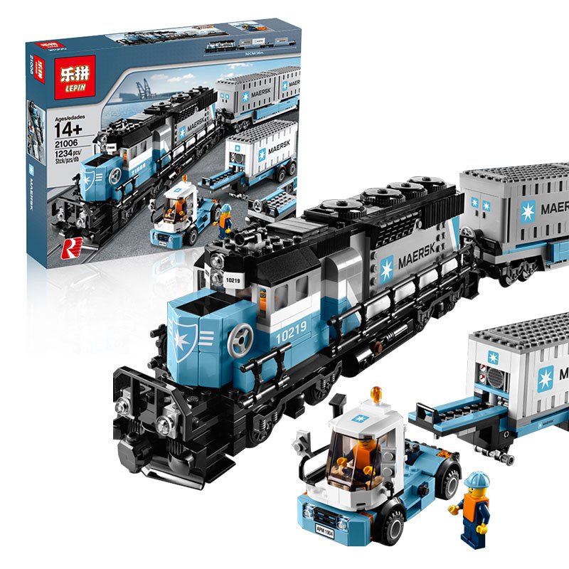 Creator Maersk Train Compatible 10219 LP 21006