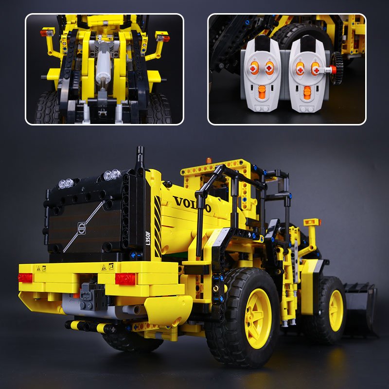 Brand New Sealed Custom Technic Remote Control VOLVO L350F Lego Compitible 42030