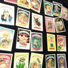 21 different GARBAGE PAIL KIDS Cards 80's dated 1986