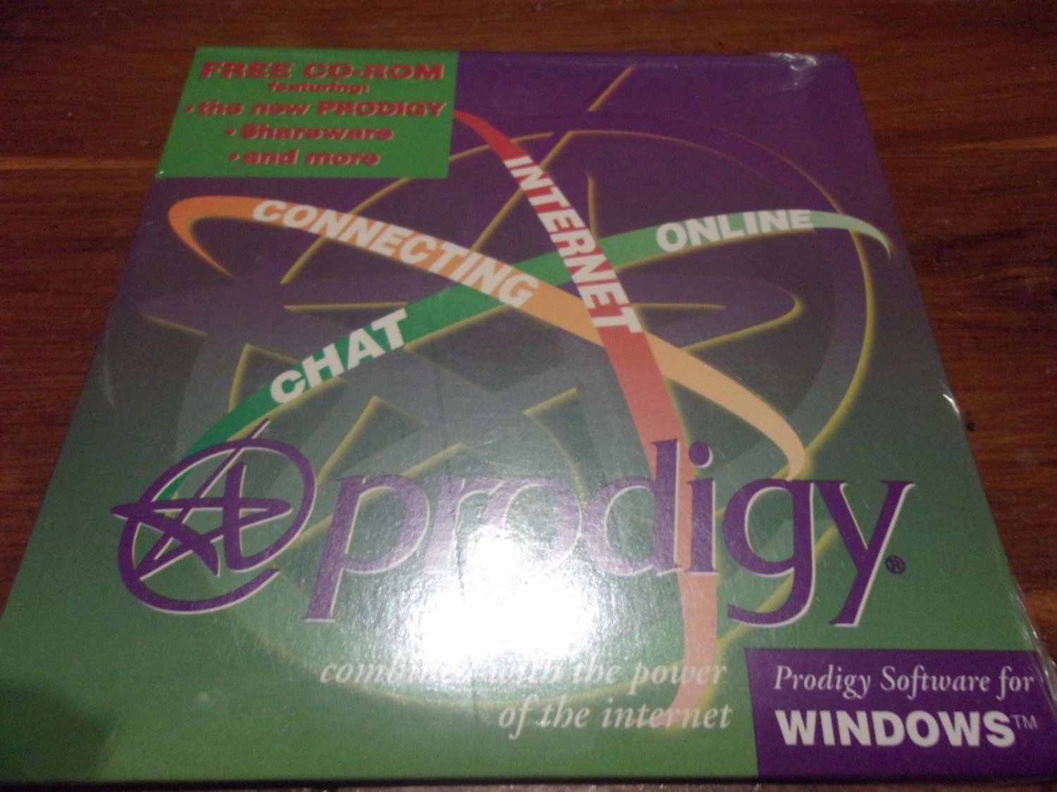 Vintage  Prodigy Software Program Windows 95 CD