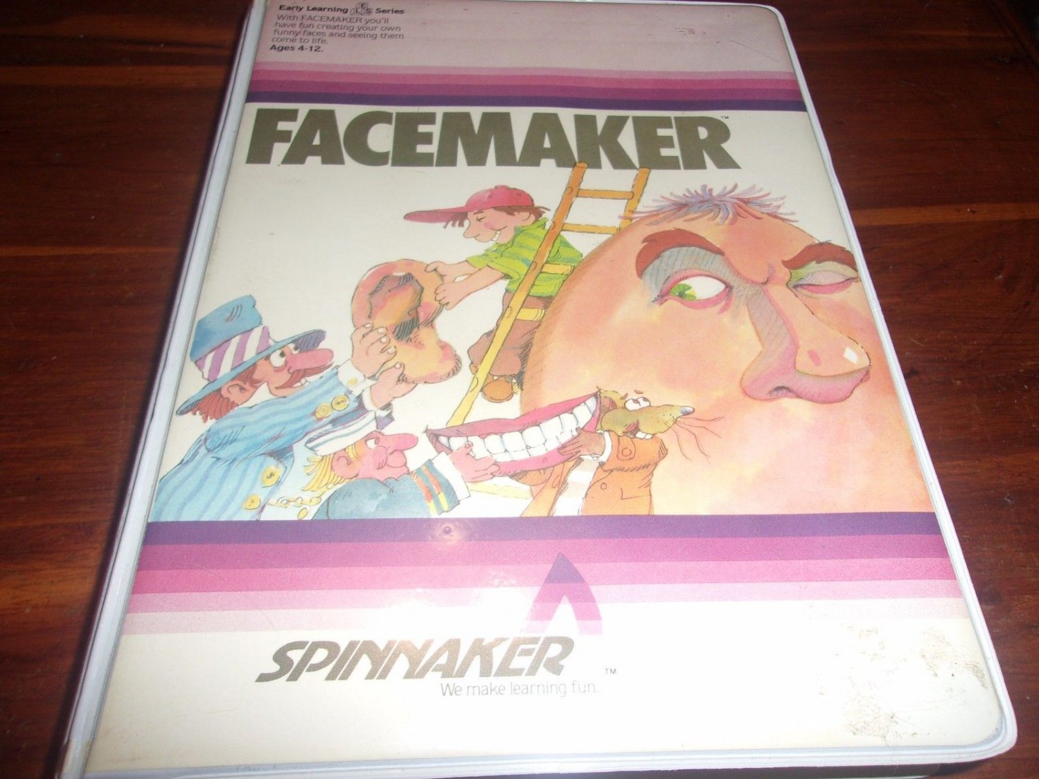 Commodore 64 C64 Computer Spinnaker Facemaker | 1982 DesignWare In Box
