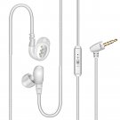 D5 Headband In-Ear Headphones HIFI Headphones White