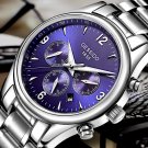 GESSIDO Men's Watch, Automatic Mechanical Watch, Men's Fashion Steel Watch