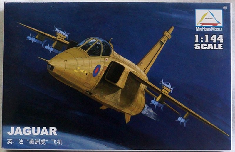 Aircraft Fighter Military Model Assemble Kit 1/144 UK FR "JAGUAR" fighter 80415