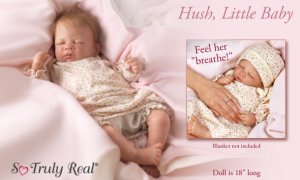 SO TRULY REAL HUSH LITTLE BABY BREATHING DOLL IN STOCK NOW