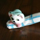 Stretch limo cat salt shaker ESD made in Japan vintage cm1005