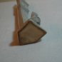Cat waiting for clock to strike and mice to run down figurine ceramic vintage cm 1084