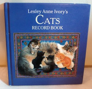 Lesley Anne Ivory's Cats Record Book unused cm1096
