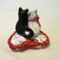 Peter Fagan Just Good Friends cat collectible 1990 hand made Scotland hc1258