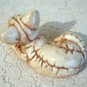Mold created stuffed cat figurine ceramic signed Maria excellent vintage cm1262