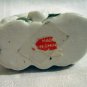 2 Loving kittens cats porcelain figurine white rose gold edging vintage cm1273