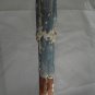 Elongated gentleman cat plaster or solid ceramic artist made hand painted vintage cm1326