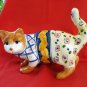 Bella Casa by Ganz ceramic cat figurine hand painted pre-owned as new cm1327