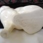 Small old ceramic cat planter pink trim sweet face vintage cm1333