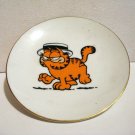 Garfield the cat porcelain pin dish preowned cm1378