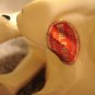 Bone china white cat figurine alert position vintage cm1387