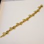 Line bracelet cats and balls gold tone preowned perfect cm1395