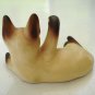 Small Siamese cat figurine ceramic batting pose Japan vintage cm1407