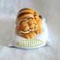 Garfield the cat sleeping on cushion from 1981 cm1419