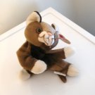 Amber the tiger striped cat 1999 Ty Beanie Baby toy retired mint  cm1448