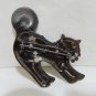 Hep cat pewter and enamel pin brooch stars hearts vintage cm1474