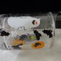 Halloween trick glass with black cats ghosts witches jack-o-lanterns bats cm1476