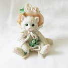 Calico Kittens Friendship from the heart figurine 1992 vintage cm1491