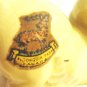 Old cat figurine with Algonquin Park decal ceramic playful made in Japan vintage cm1498