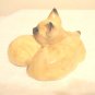 Beswick England Siamese kittens ceramic figurine 1296 vintage cm1280