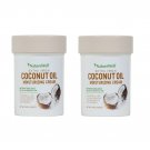 NatureWell Extra Virgin Coconut Oil Moisturizing Cream, 16 oz. Pack of 2