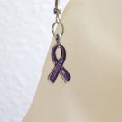 Purple Handmade Awareness Earrings for Fibromyalgia Support and others Purple Handmade Awareness Earrings for Fibromyalgia Support and others
